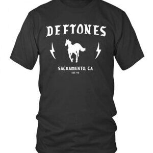 Deftones White Pony T-Shirt Chino Moreno Rock Band Album Fan Tee 92